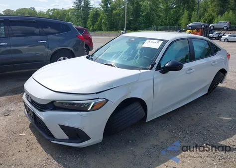 2024 Honda Civic Sport z USA, uszkodzony, nr VIN 2HGFE2F50RH575753